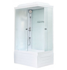 Душевая кабина Royal Bath RB 8100BP5-WC 100х80 см, с матовыми стеклами , левосторонняя