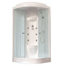 Душевая кабина Royal Bath RB 90HK7-WT 90х90 см, с прозрачными стеклами