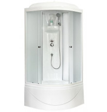 Душевая кабина Royal Bath RB 100BK4-MM 100х100 см, с матовыми стеклами