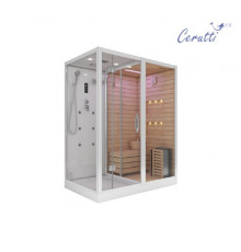 Душевая кабина Cerutti SPA ALBANO K9752R White 180x110x223