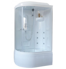 Душевая кабина Royal Bath RB 8120BK2-T 120х80 см, с прозрачными стеклами, правосторонняя