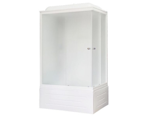 Душевая кабина Royal Bath RB 8120BP5-WC 120х80 см, с матовыми стеклами , левосторонняя