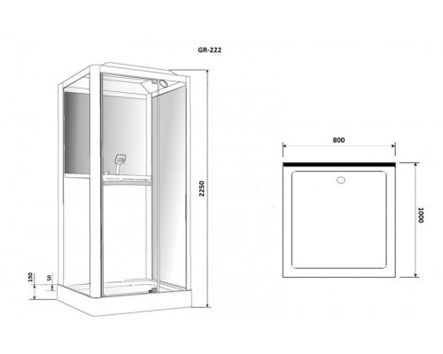Душевая кабина Grossman GR-222