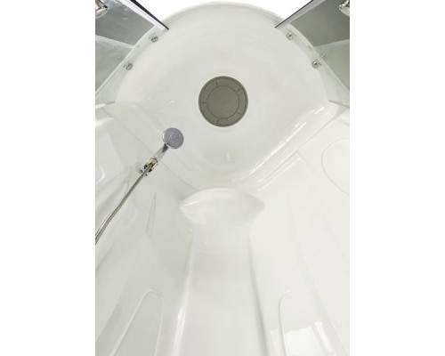 Душевая кабина Royal Bath RB 90BK1-M 90х90 см, с матовыми стеклами