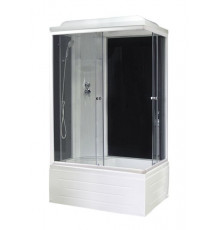 Душевая кабина Royal Bath RB 8100BP6-BT 100х80 см, с прозрачными стеклами , левосторонняя