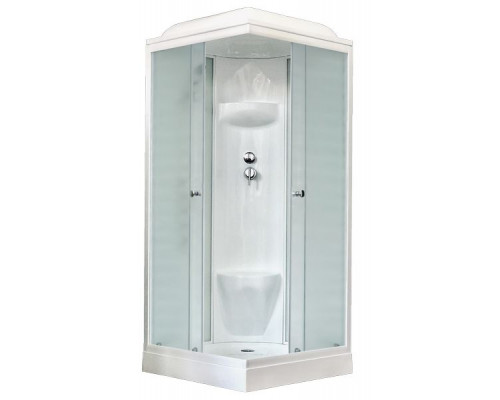 Душевая кабина Royal Bath RB 80HP6-WC 80х80 см, с матовыми стеклами