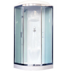 Душевая кабина Royal Bath RB 90HK6-WT-CH 90х90 см, с прозрачными стеклами