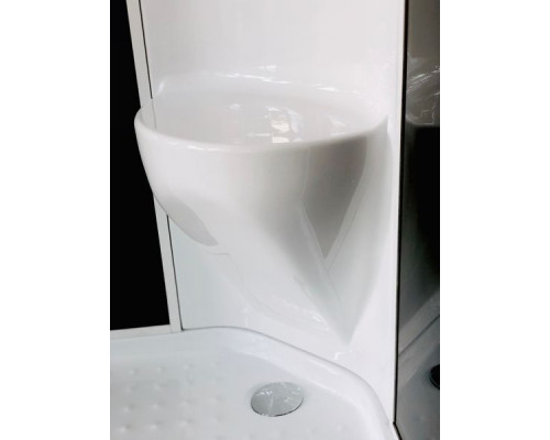 Душевая кабина Royal Bath RB 100HK7-BT-CH 100х100 см, с прозрачными стеклами