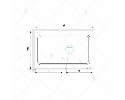 Душевой уголок RGW SV-42 (SV-12 + Z-05) 140x80, прозрачное стекло
