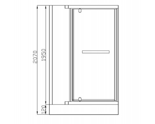 Душевой уголок Cerutti SPA ZQ91T 90х90 см