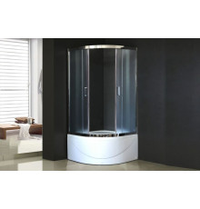 Душевой уголок Royal Bath RB 100BK-C-CH 100х100 см, с матовыми стеклами