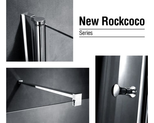 Душевой уголок Gemy New Rockcoco S03062B 80х80 см