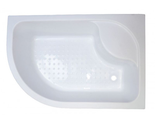 Душевой уголок Royal Bath RB 8120BK-T 120х80 см, с прозрачными стеклами, правосторонний